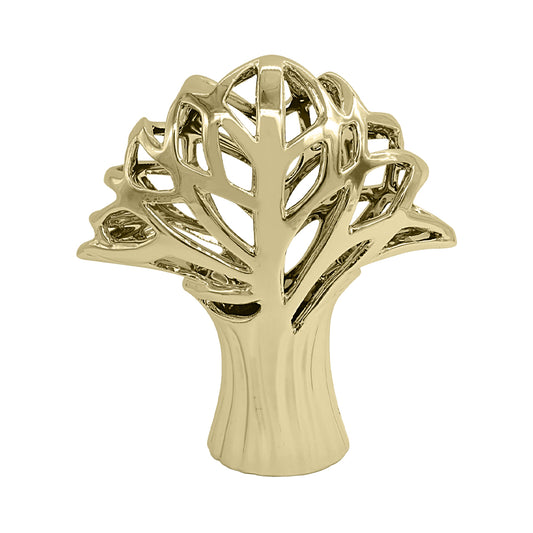 Large Tree Sculpture Gold