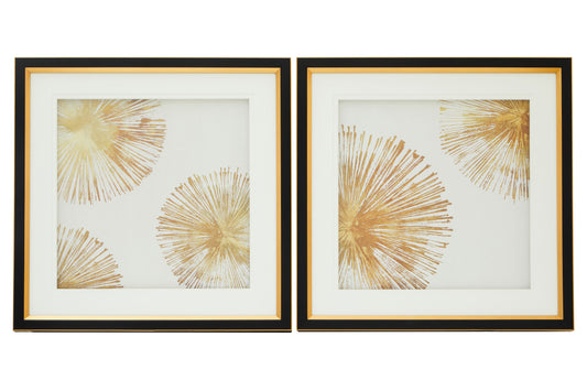 Nason Set Of Two Sunburst Wall Art