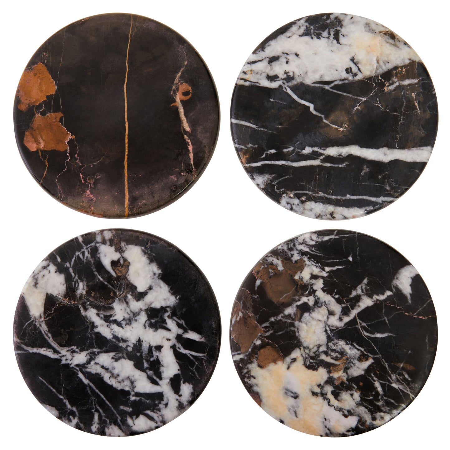 Salmo Set of 4 Marble Coasters