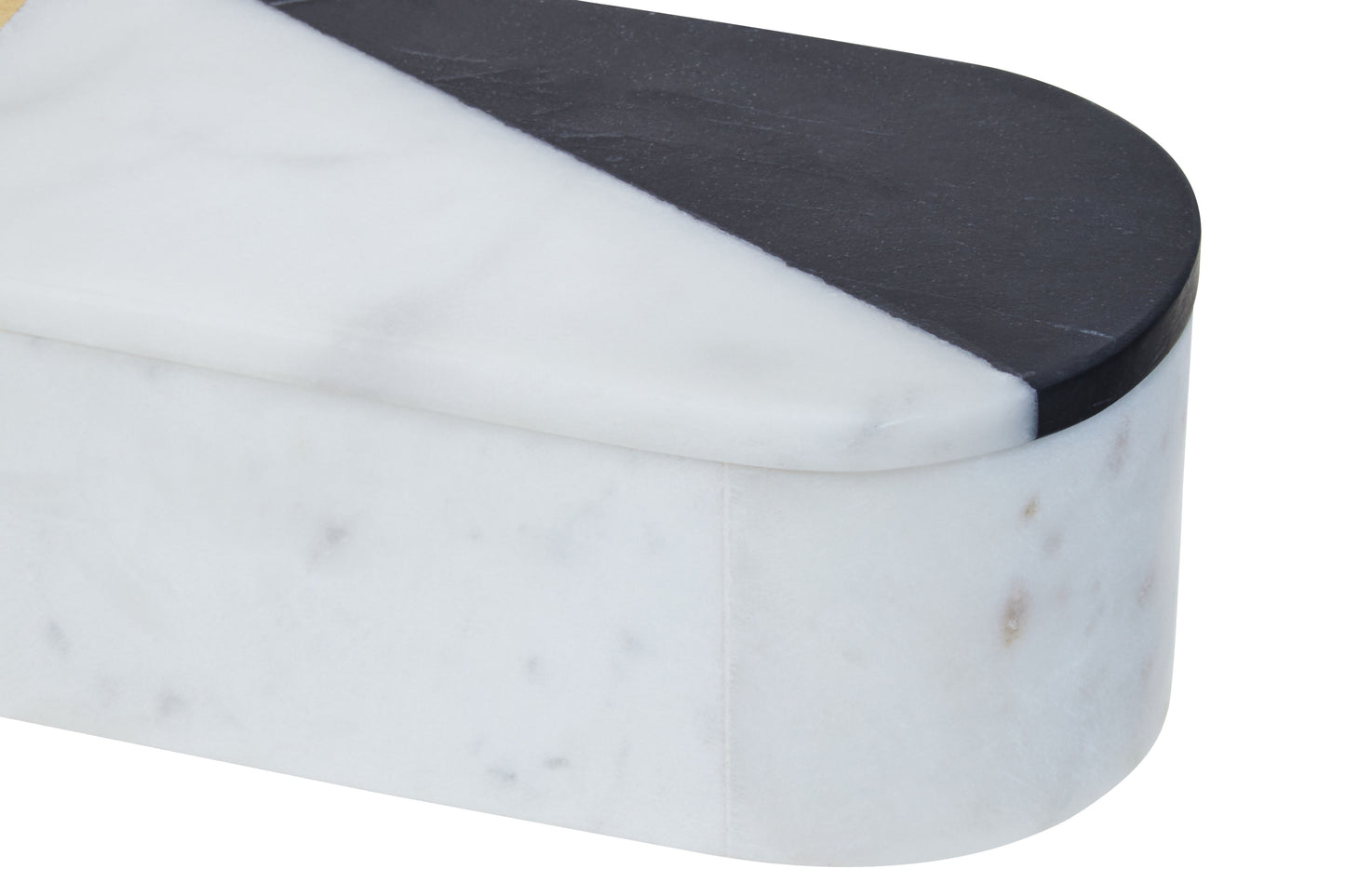 Omari Oblong Marble Trinket Box